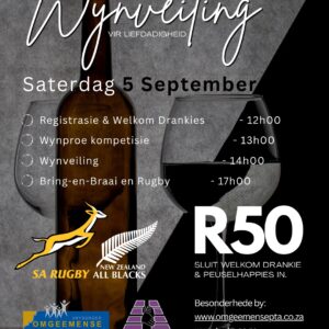 Wynveiling vir liefdadigheid